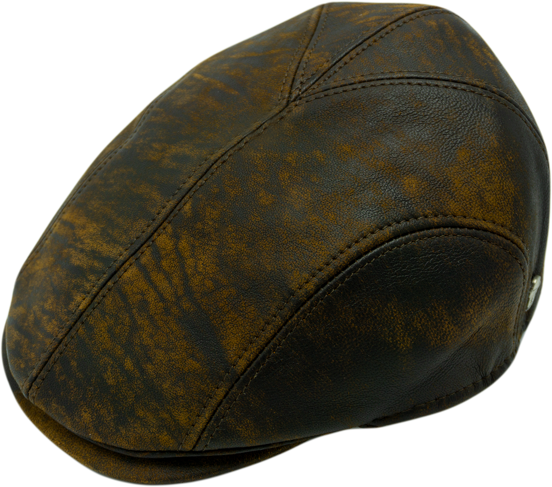 nir / patchwork leather cap