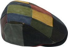 Upload the image to the Gallery viewer, Patchwork Flat Cap (Genuine Leather)
